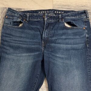 American Eagle Outfitters Dark Blue Denim